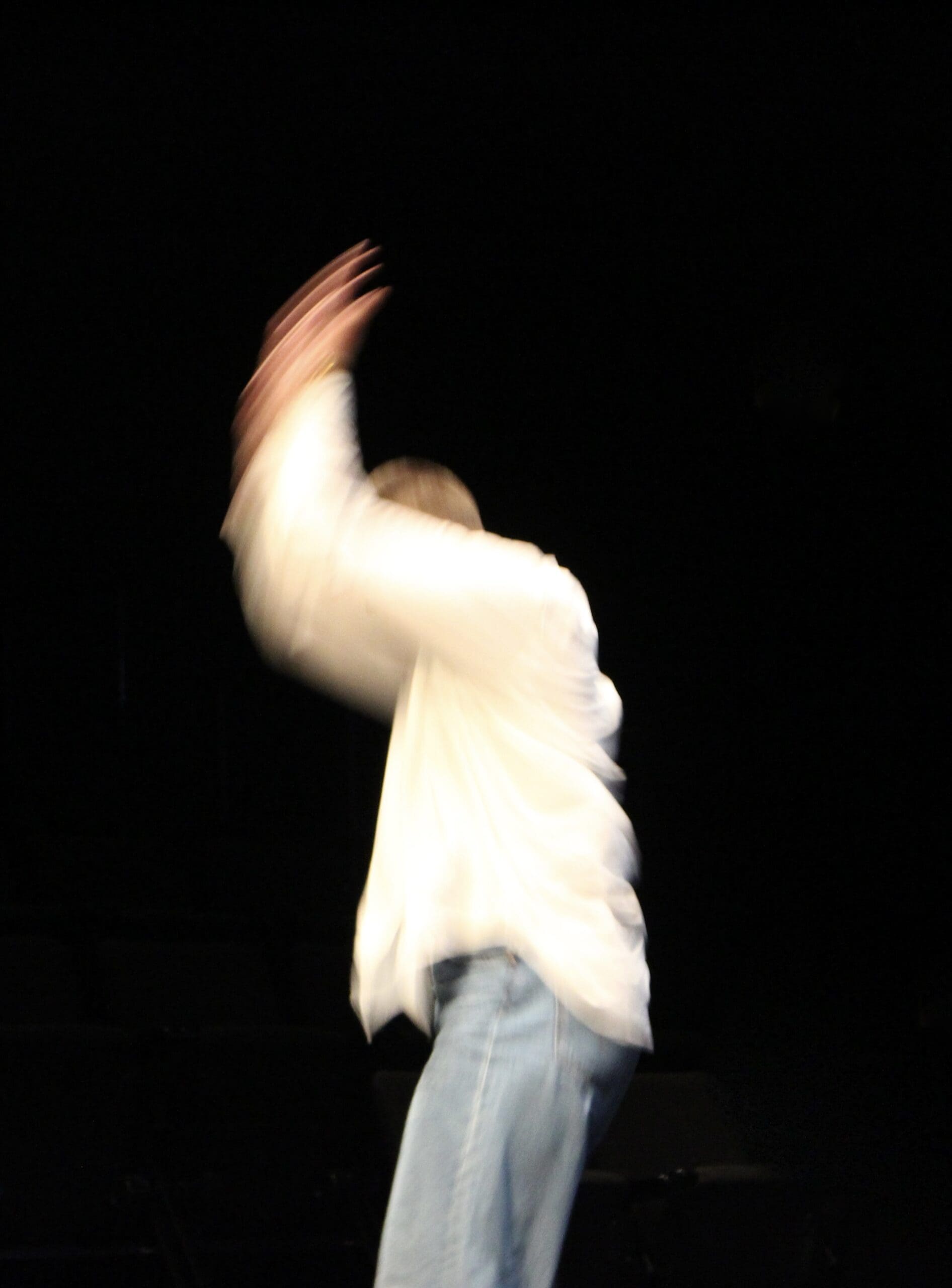 Leo Ryan during the performance