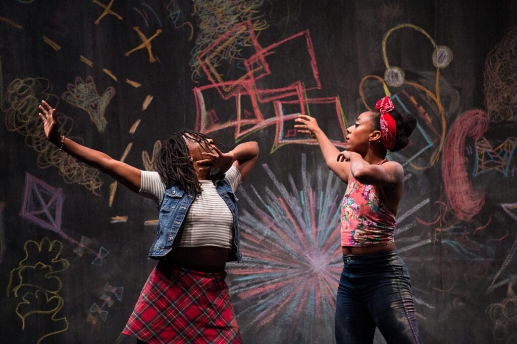 Fana Fraser & Beatrice Capote in Black Girl: Linguistic Play