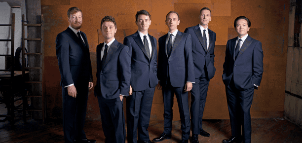 Group photo of the King's Singers